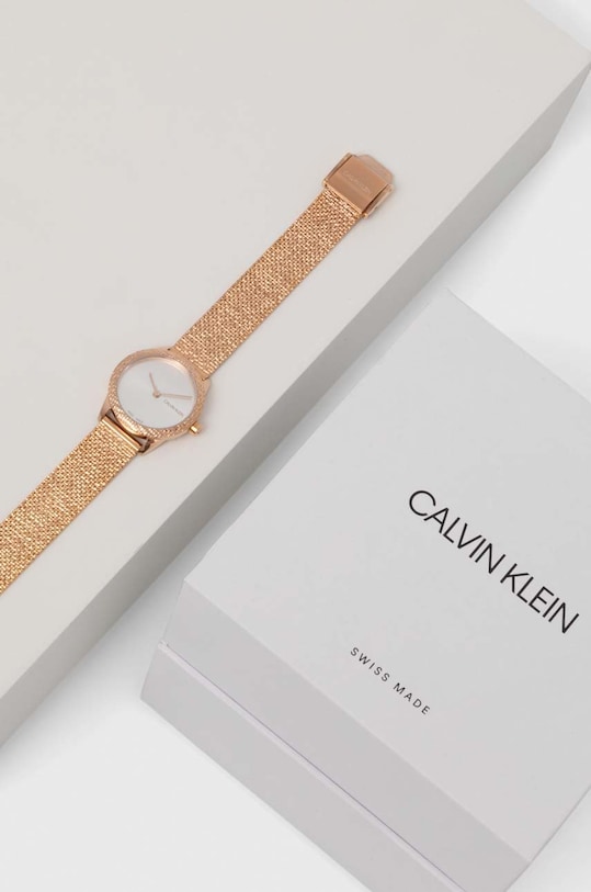 Hodinky Calvin Klein K3M23U26 zlatá AA00
