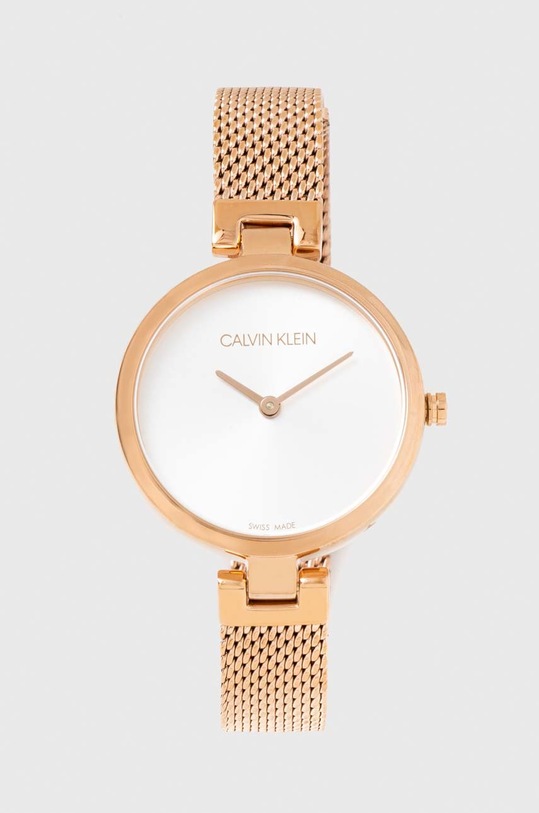Hodinky Calvin Klein zlatá K8G23626