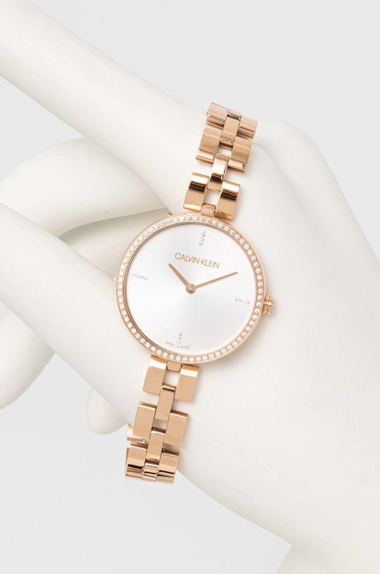 Ρολόι Calvin Klein χρυσαφί KBF23X4W