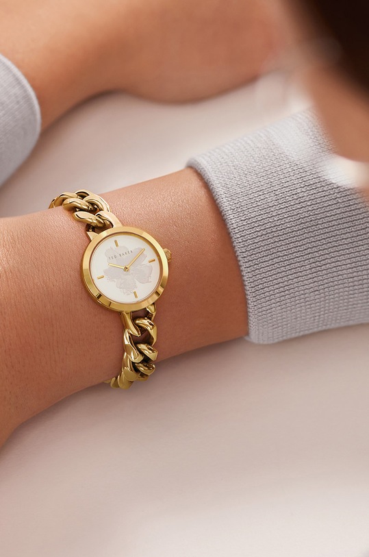 Doplňky Hodinky Ted Baker BKPMSS202 zlatá