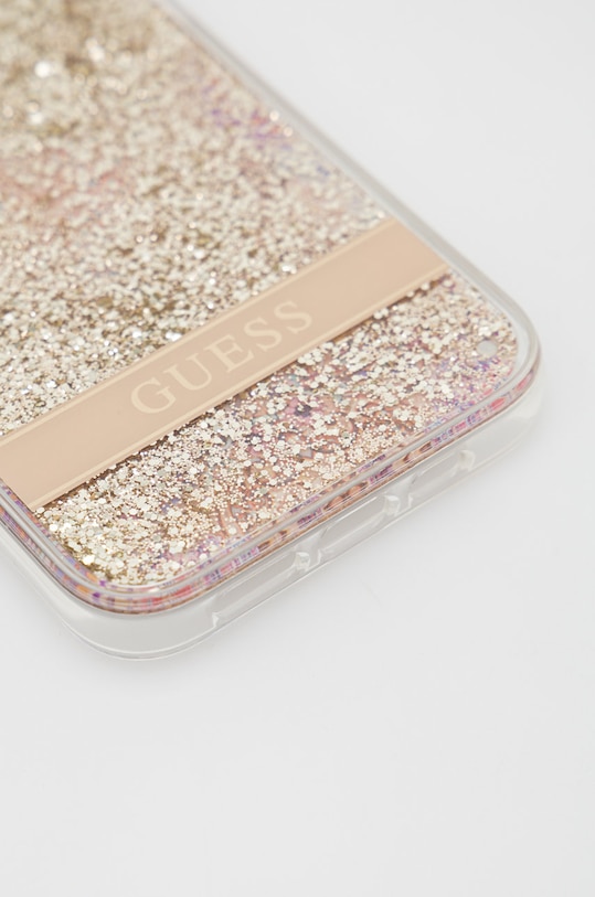 Guess etui na telefon iPhone 14 Plus 6,7" GUHCP14MLFLSD złoty AA00