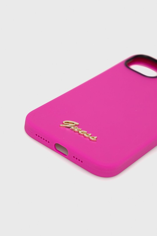 Guess etui na telefon iPhone 14 Plus 6,7" GUHCP14MSLSMF różowy AA00