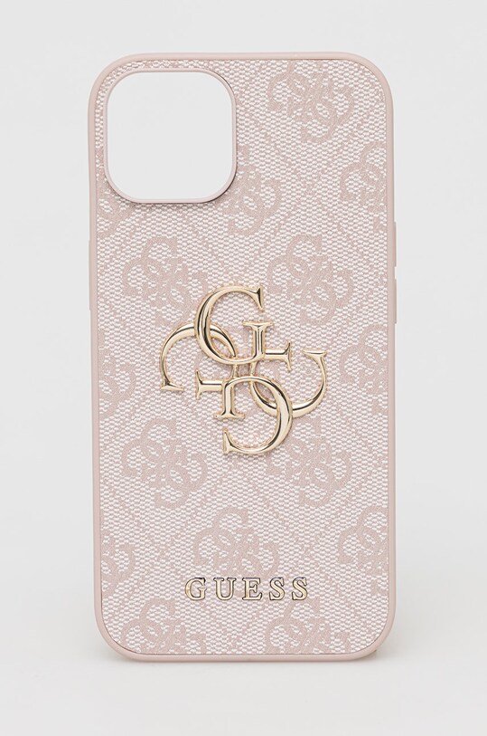 Guess husa pentru telefon Iphone 14 6,1" pentru telefon roz GUHCP14S4GMGPI