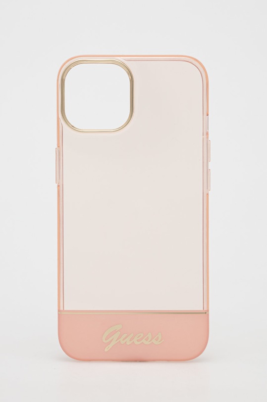 Кейс за телефон Guess Iphone 14 6,1" за телефон розов GUHCP14SHGCOP