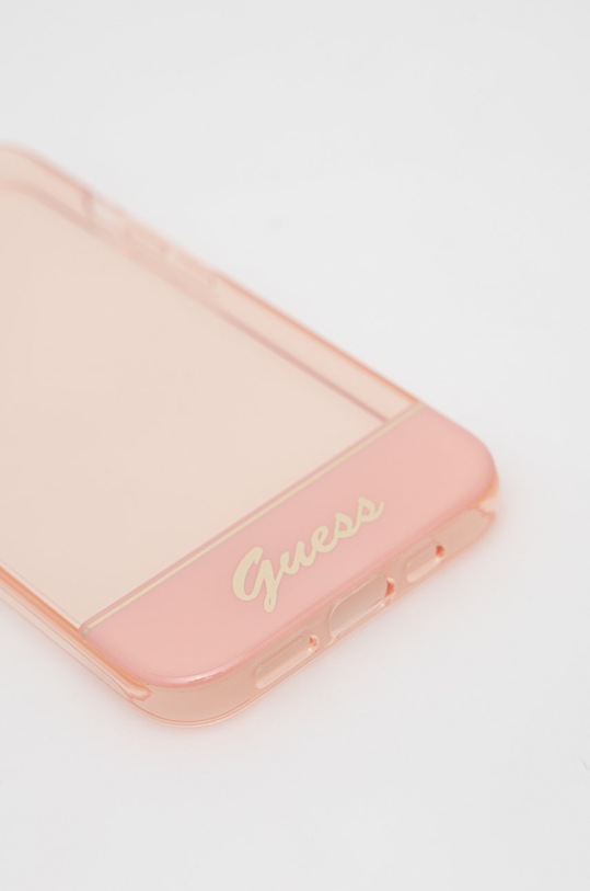 Кейс за телефон Guess Iphone 14 6,1" GUHCP14SHGCOP розов AA00