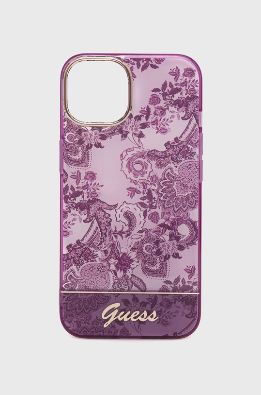 Θήκη κινητού Guess Iphone 14 6,1" για τηλέφωνο ροζ GUHCP14SHGPLHF