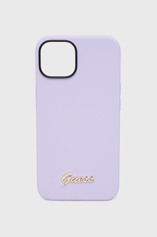 Θήκη κινητού Guess Iphone 14 6,1"iPhone 14 / 15 / 13 6.1" για τηλέφωνο μωβ GUHCP14SSLSMU