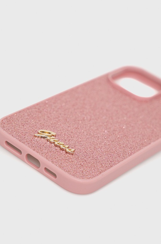 Guess etui na telefon iPhone 14 Pro Max 6,7" GUHCP14XHGGSHP różowy AA00