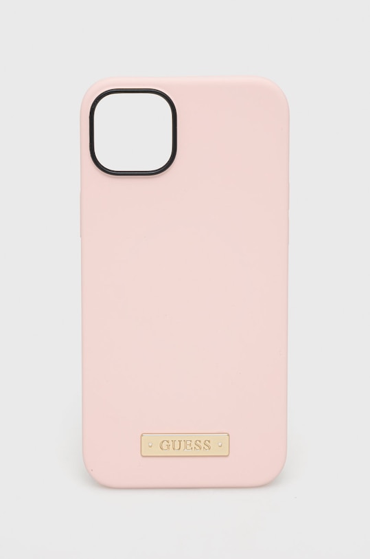 Guess husa pentru telefon iPhone 14 Plus 6,7" pentru telefon roz GUHMP14MSBPLP