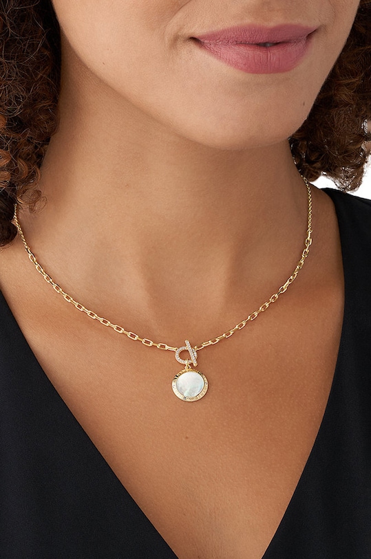 Doplňky Náhrdelník Emporio Armani EG3563710 zlatá