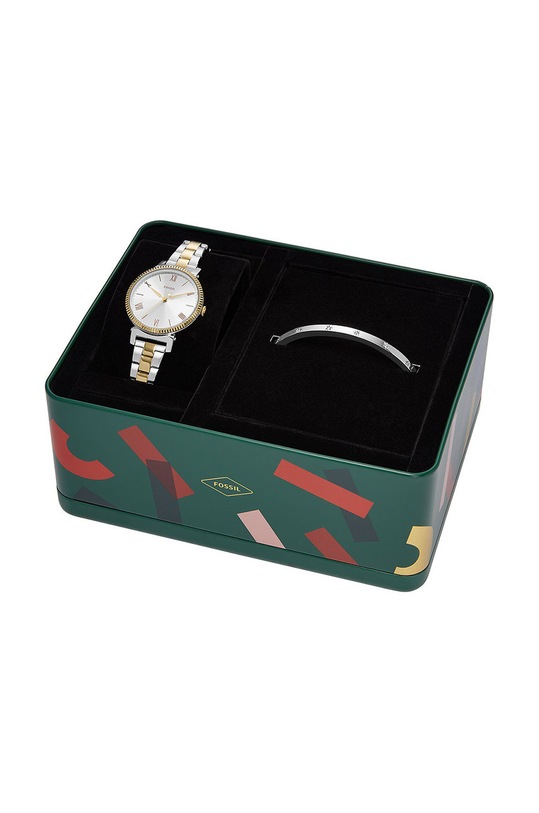 Fossil ceas si bratara ES5249SET argintiu