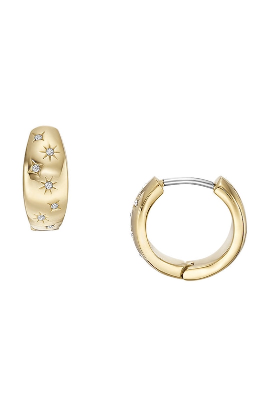 Fossil kolczyki złoty JF04240710