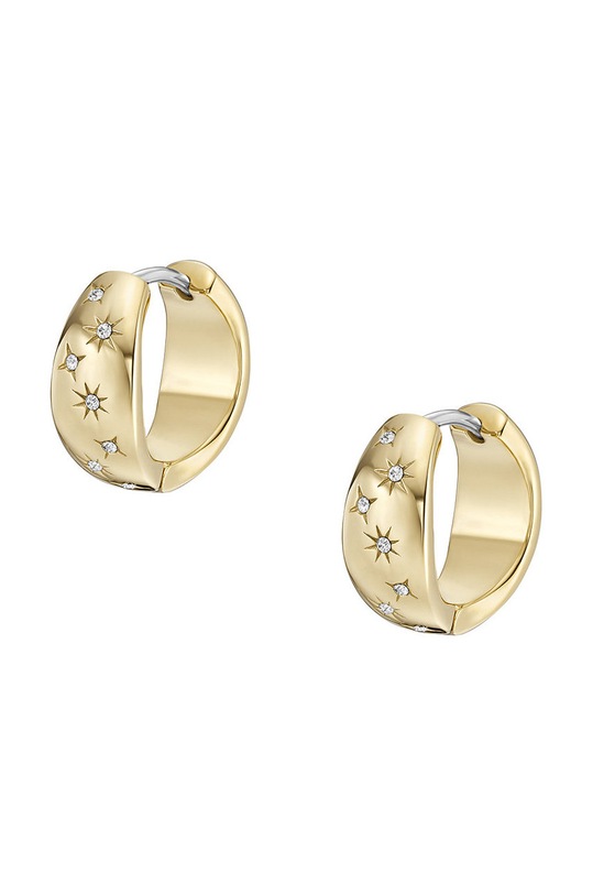 Akcesoria Fossil kolczyki JF04240710 złoty