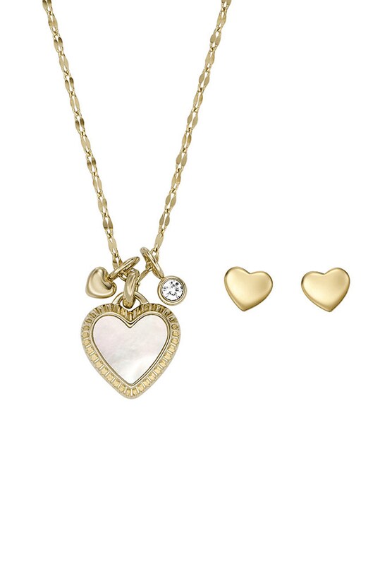 Кольє і сережки Fossil JF04246SET золотий AA00