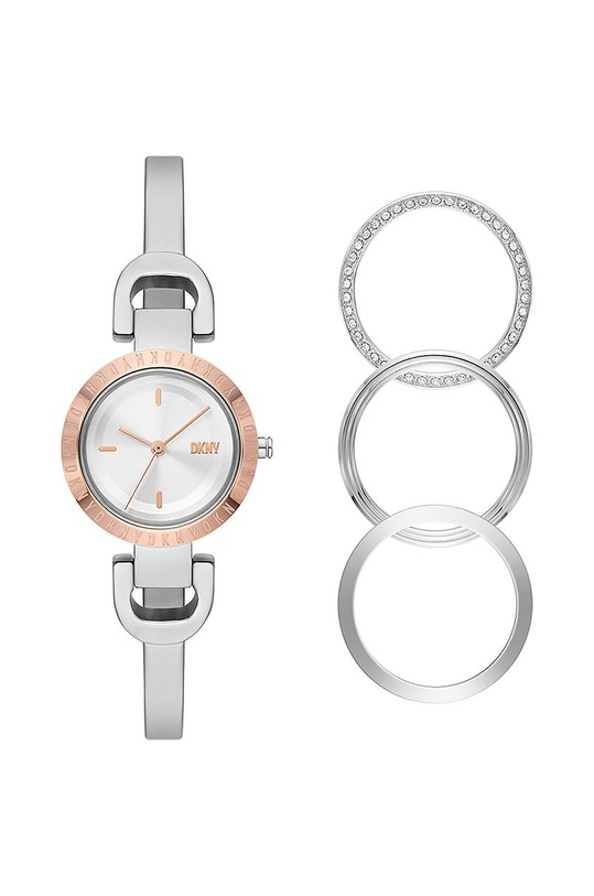 Ρολόι DKNY ασημί NY6640SET