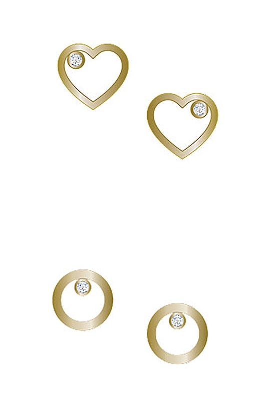 Сережки Skagen 2-pack SKJB1008710 золотий AA00