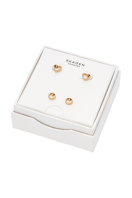 Dodaci Naušnice Skagen 2-pack SKJB1008710 zlatna