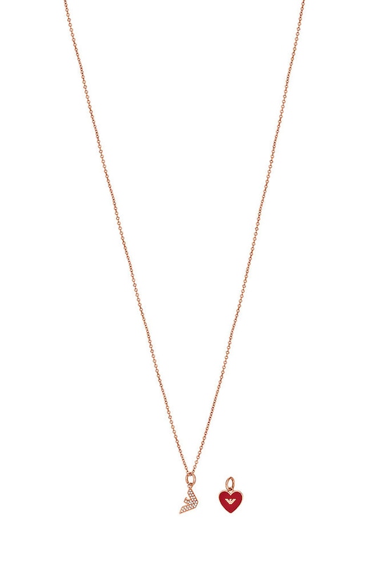 Náhrdelník Emporio Armani EGS2957SET zlatá AA00