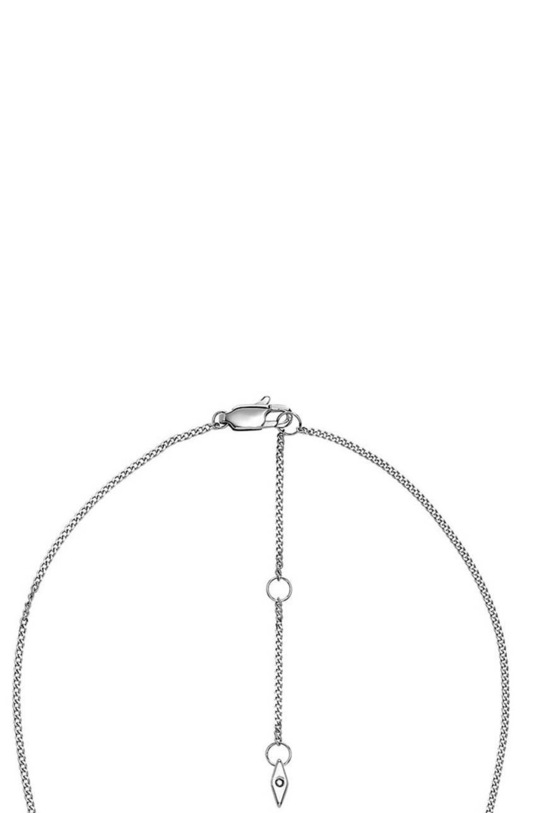 Fossil colier argintiu JF04134040