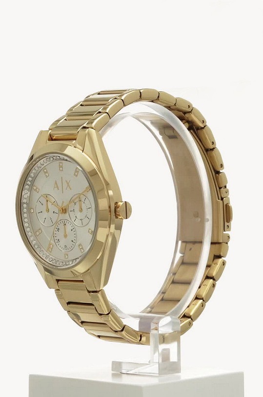 Armani Exchange zegarek AX5657 złoty