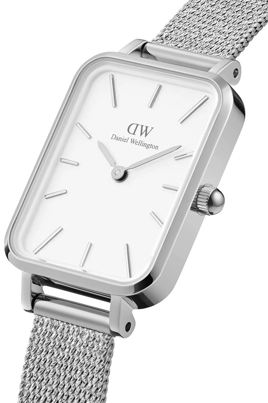 Ρολόι Daniel Wellington Quadro Pressed DW00100438 ασημί AA00