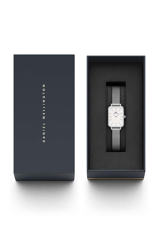 Аксессуары Часы Daniel Wellington Quadro Pressed DW00100438 серебрянный