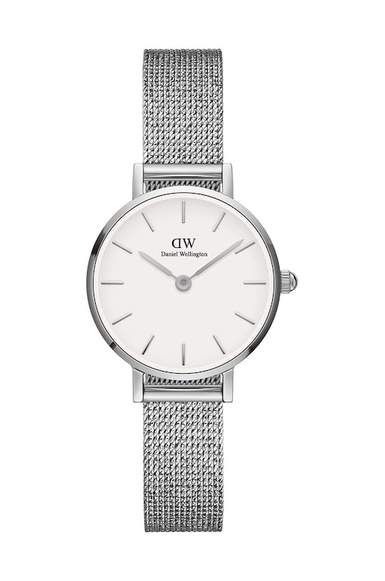 Hodinky Daniel Wellington Petite 24 Pressed Sterling stříbrná DW00100442