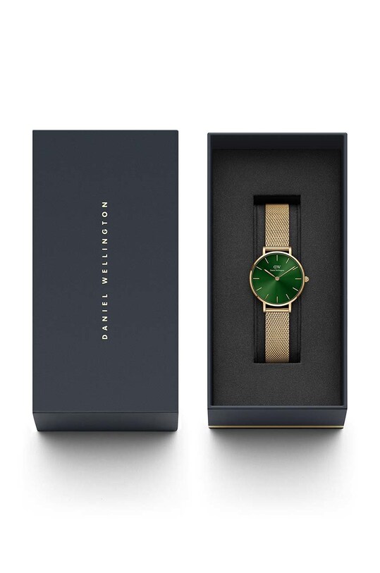 Daniel Wellington zegarek Petite Emerald 28 DW00100479 złoty AA00