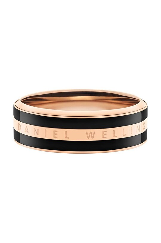 Кольцо Daniel Wellington Emalie Ring Black Rg 52 розовый DW00400315