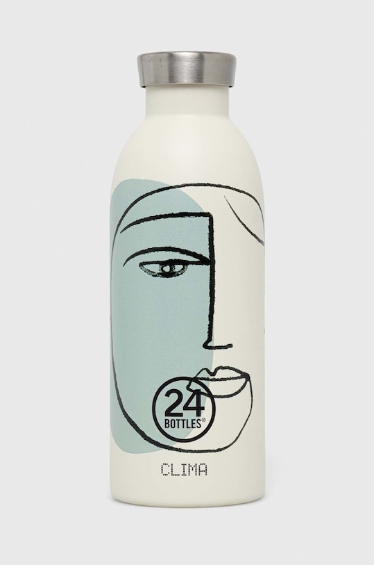 Термічна пляшка 24bottles білий CLIMA.500.WHT.CALIP