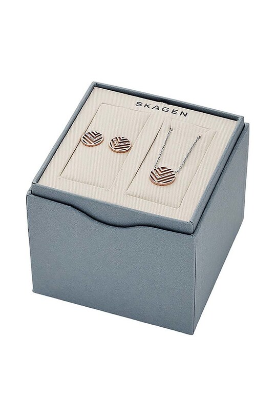 Колье и серьги Skagen золотой SKJB1001998