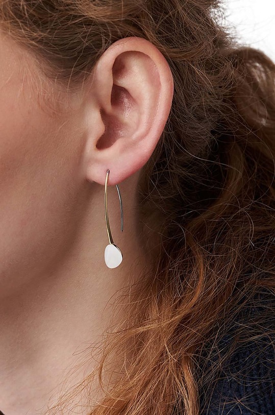 Αξεσουάρ Σκουλαρίκια Skagen SKJ1547710 χρυσαφί