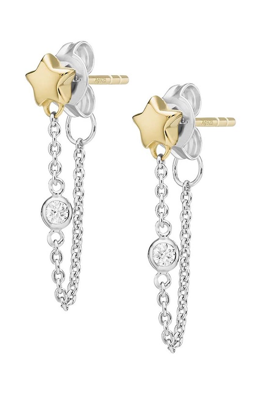 Fossil kolczyki JFS00559998 srebrny AA00