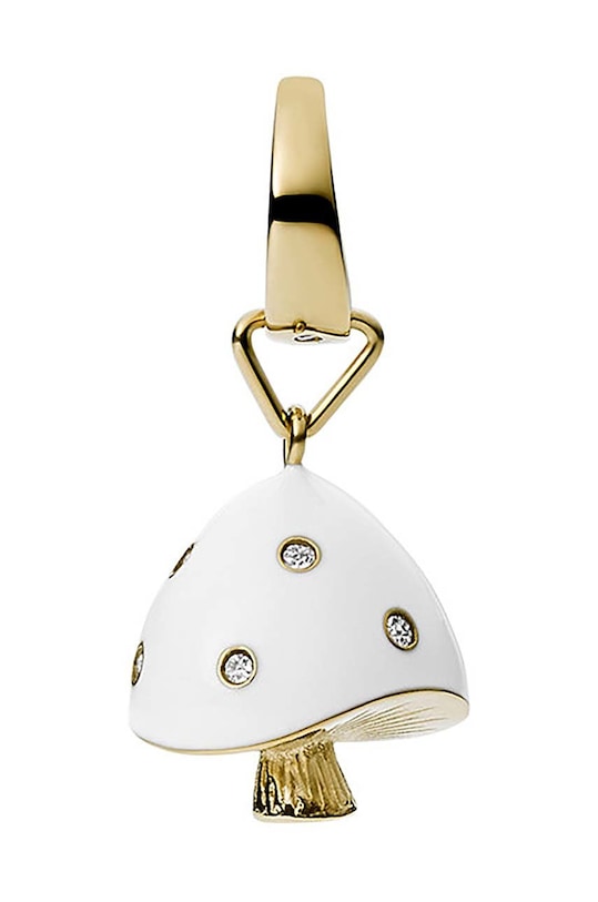 Broška Fossil zlata JF03976710