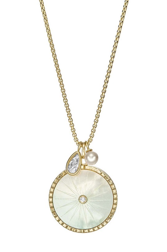 Fossil naszyjnik złoty JF04069710