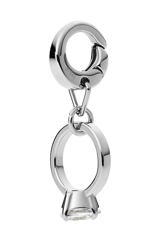 Fossil przypinka JF03977040 srebrny AA00