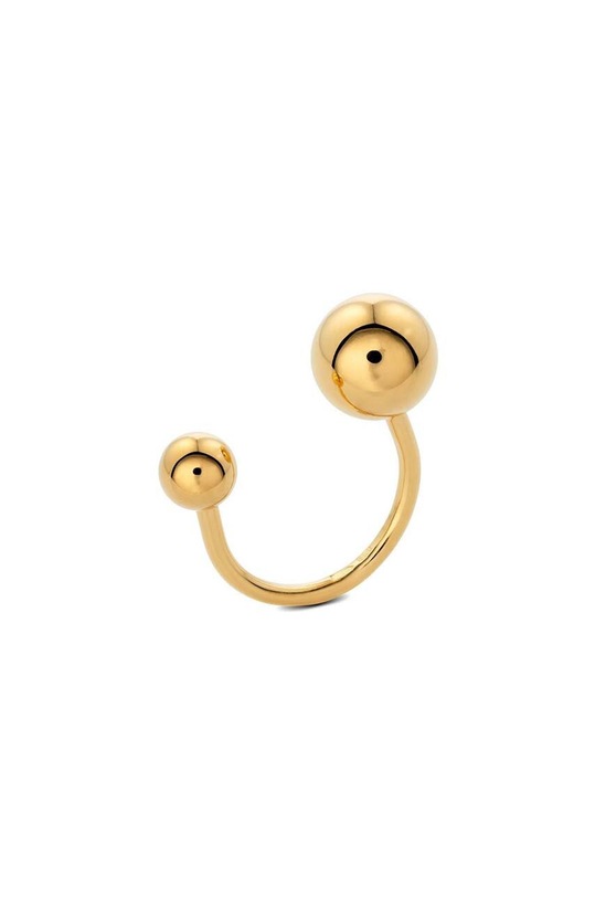 No More pierścionek ze srebra pokrytego złotem pozłacane złoty RG20GS00