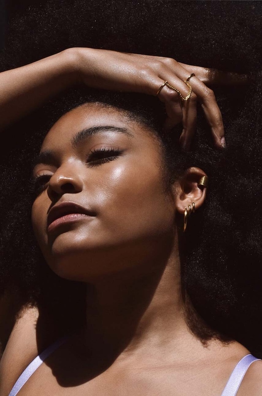 Аксессуары Серебряные серьги с позолотой No More ER53GSPR золотой