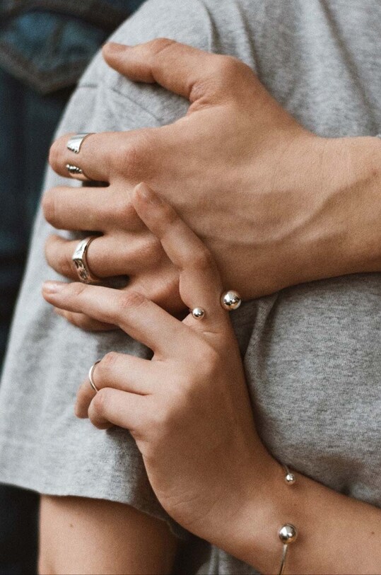 No More bransoletka srebrna BR07SS16 srebrny AA00