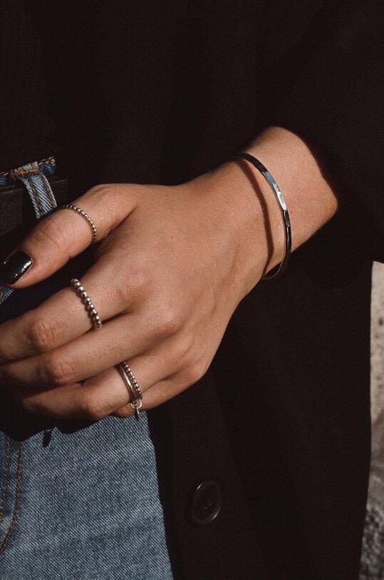 Srebrna narukvica No More srebrna BR10SS16