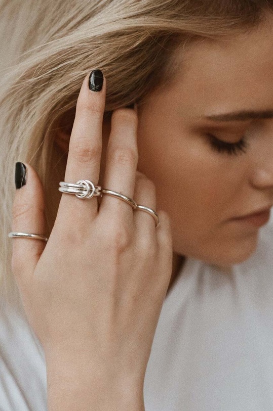 Srebrni prsten No More srebrna RG62SS