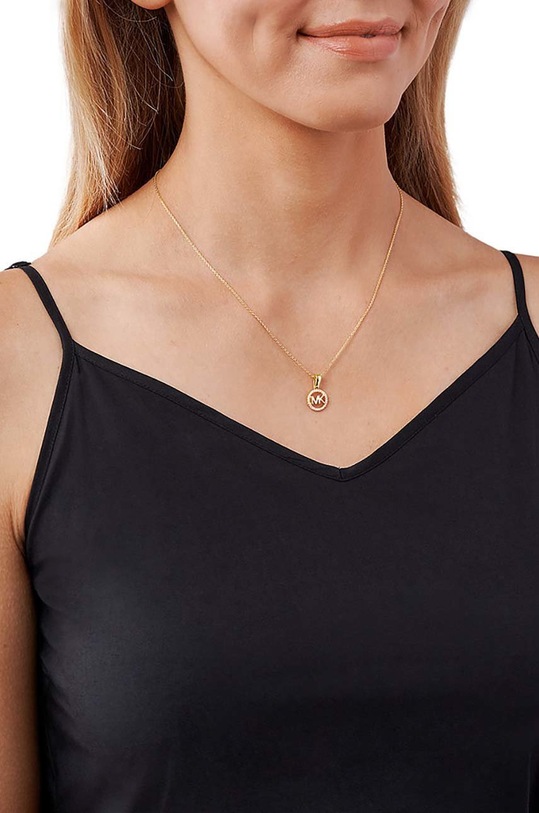 Srebrna ogrlica Michael Kors srebrna MKC1108AN040