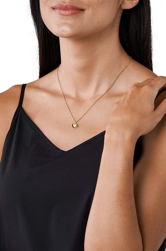 Pozlátený náhrdelník Michael Kors zlatá MKC1120AN710