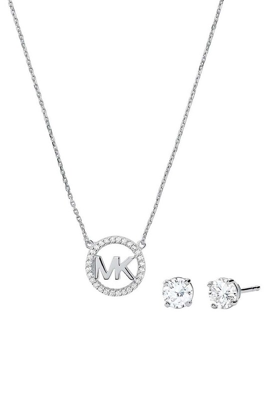 Michael Kors colier si cercei din argint argint argintiu MKC1260AN040