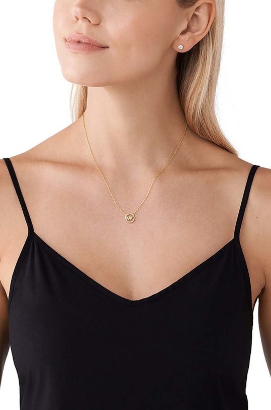 Michael Kors colier si cercei MKC1260AN710 aur