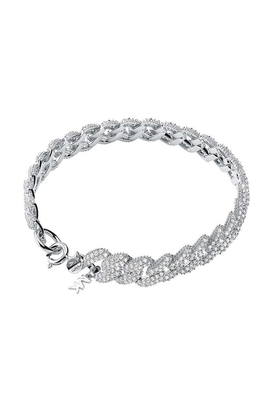 Michael Kors bransoletka cyrkonia srebrny MKC1427AN040