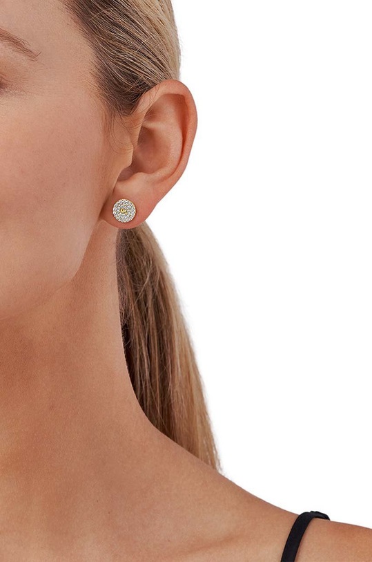 Kiegészítők Michael Kors aranyozott ezüst fülbevaló MKC1496AN710 arany