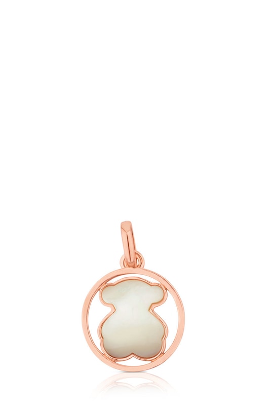 Tous zawieszka ze srebra pokrytego złotem Camille pozłacane różowy 1000048100