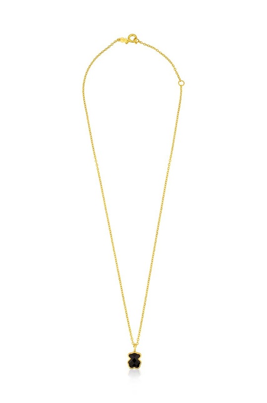 Accesorii Tous colier din argint placat cu aur 1000146900 aur