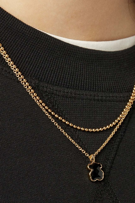 Tous colier din argint placat cu aur aur 1000146900